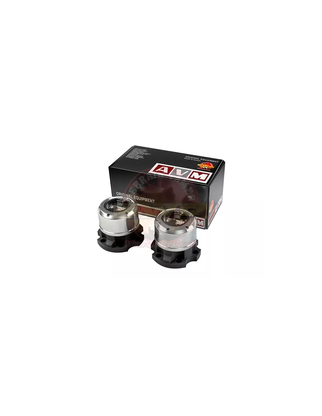 Moyeu avant AVM 29 cannelures 6 trous Terrain Tamer