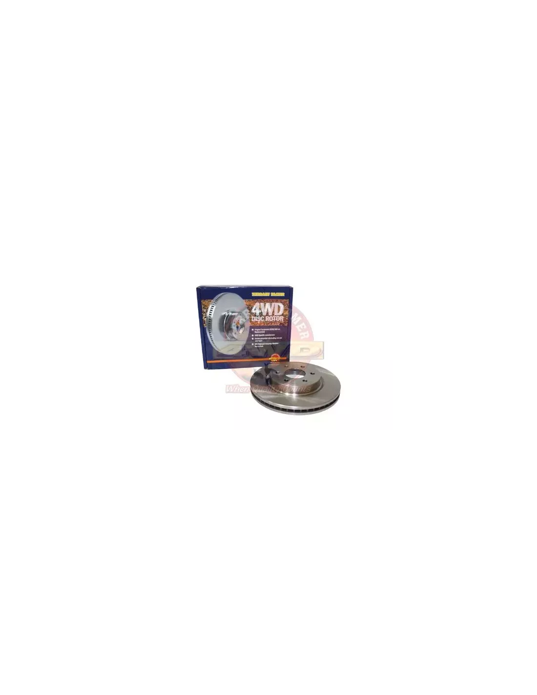 Disque de frein avant Navara D40T YD25T Terrain Tamer