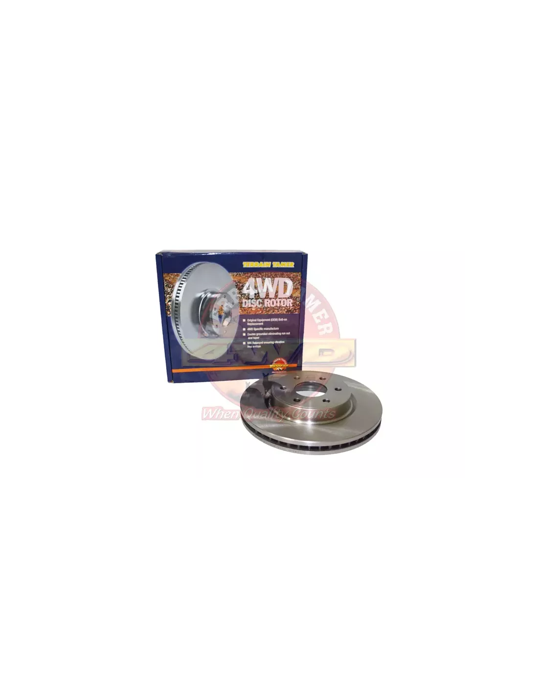 Disque de frein avant Navara D40T YD25T Terrain Tamer