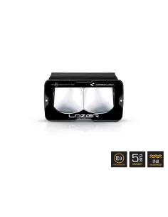 PHARE LED LAZER CARBON-2 SPOT (MODE FEU JAUNE)