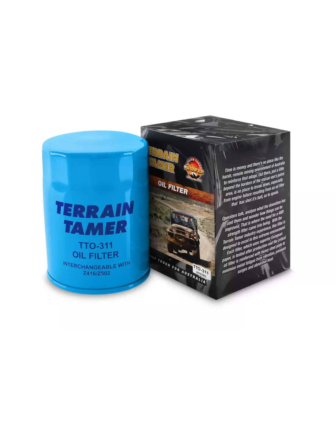 Filtre à huile TT Z416 pour Patrol GQ/GU TD42