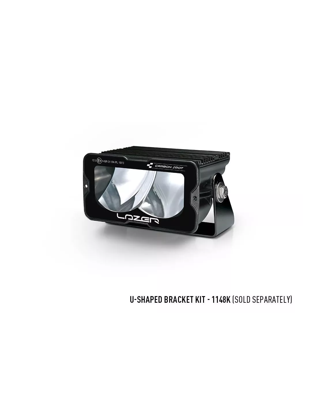 PHARE LED LAZER CARBON-2 SPOT (MODE FEU JAUNE)