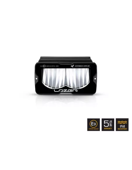 PHARE LED LAZER CARBON-2 DRIVE (MODE FEU JAUNE)