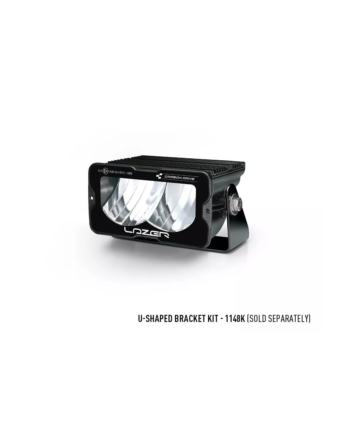 PHARE LED LAZER CARBON-2 DRIVE (MODE FEU JAUNE)