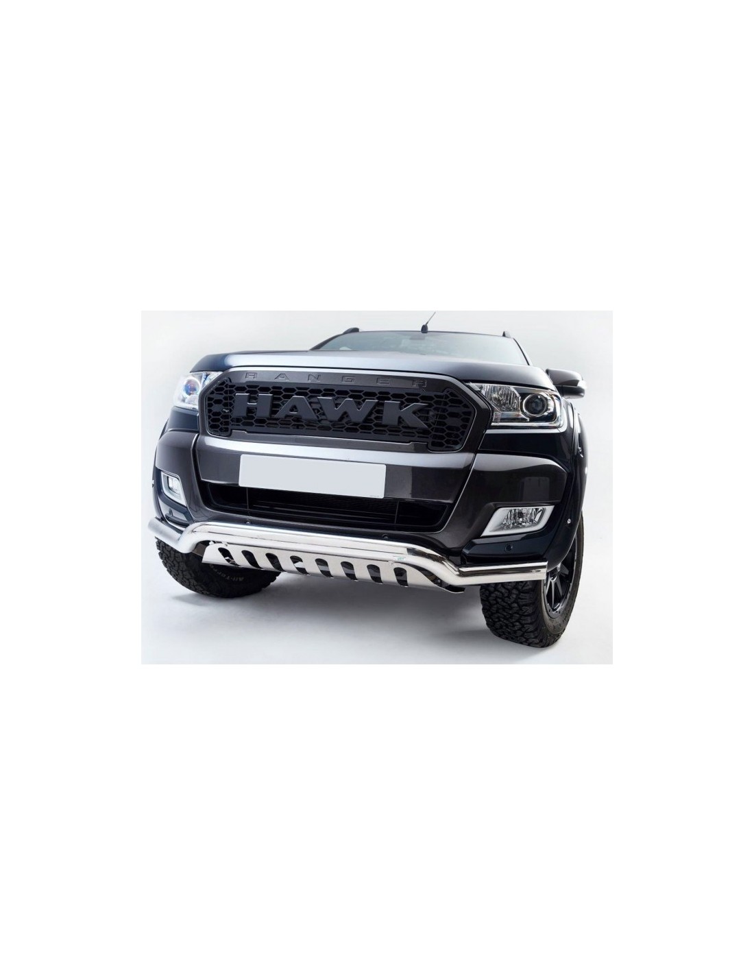 Barre de pare-choc avec plaque de protection Ford Ranger