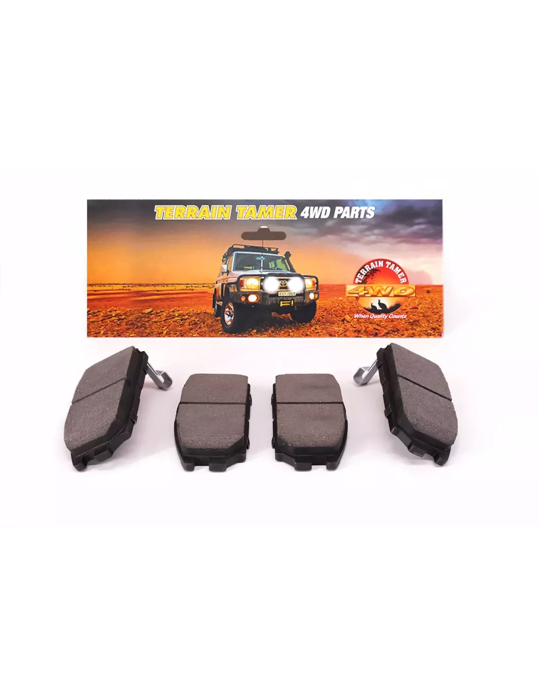 Plaquettes frein arrière disque Terrain Tamer TTBPDBC