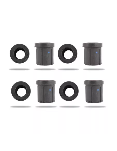 SILENTBLOCS CAOUTCHOUC JUMELLES TOYOTA HILUX 2005+ (kit de 4