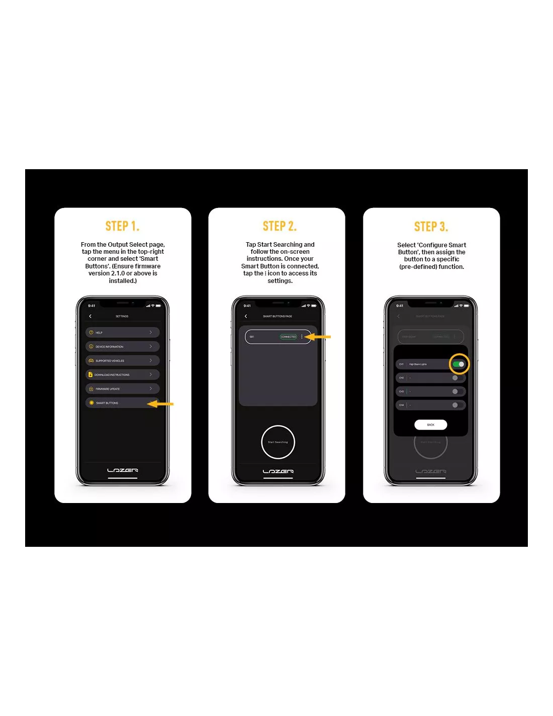 BOUTON INTELLIGENT CANNY