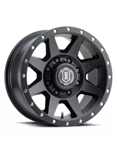 JANTE ICON ALLOYS REBOUND HD SAT BLACK 8.5 X 17 8x165.1 ET13
