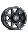 JANTE ICON ALLOYS REBOUND HD SAT BLACK 8.5 X 17 8x165.1 ET13