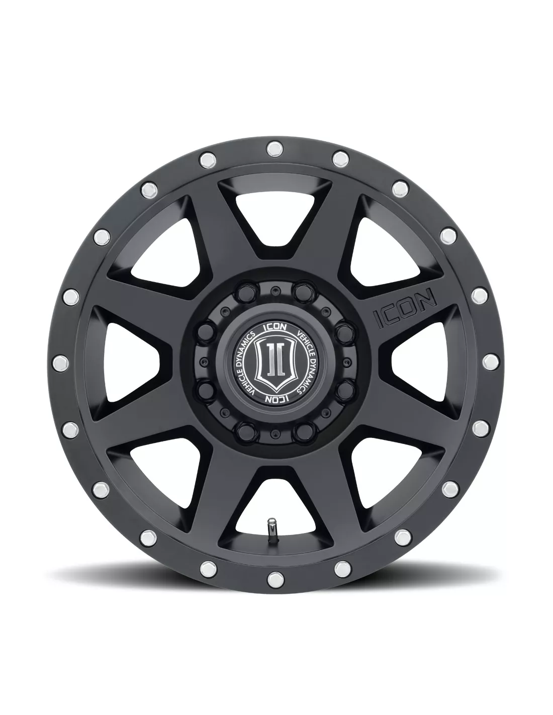 JANTE ICON ALLOYS REBOUND HD SAT BLACK 8.5 X 17 8x165.1 ET13