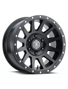 JANTE ICON ALLOYS COMPRESSION SAT BLACK 8.5 X 17 6x139.7 ET2