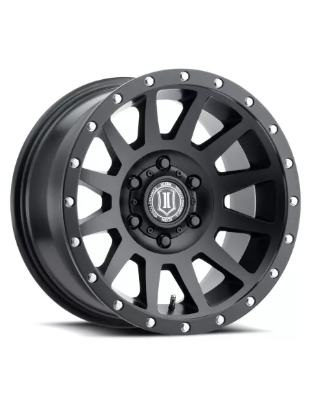 JANTE ICON ALLOYS COMPRESSION SAT BLACK 8.5 X 17 6x139.7 ET2