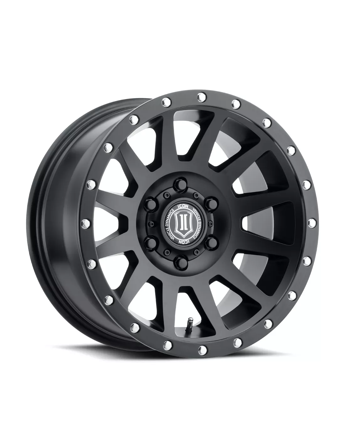 JANTE ICON ALLOYS COMPRESSION SAT BLACK 8.5 X 17 6x139.7 ET2