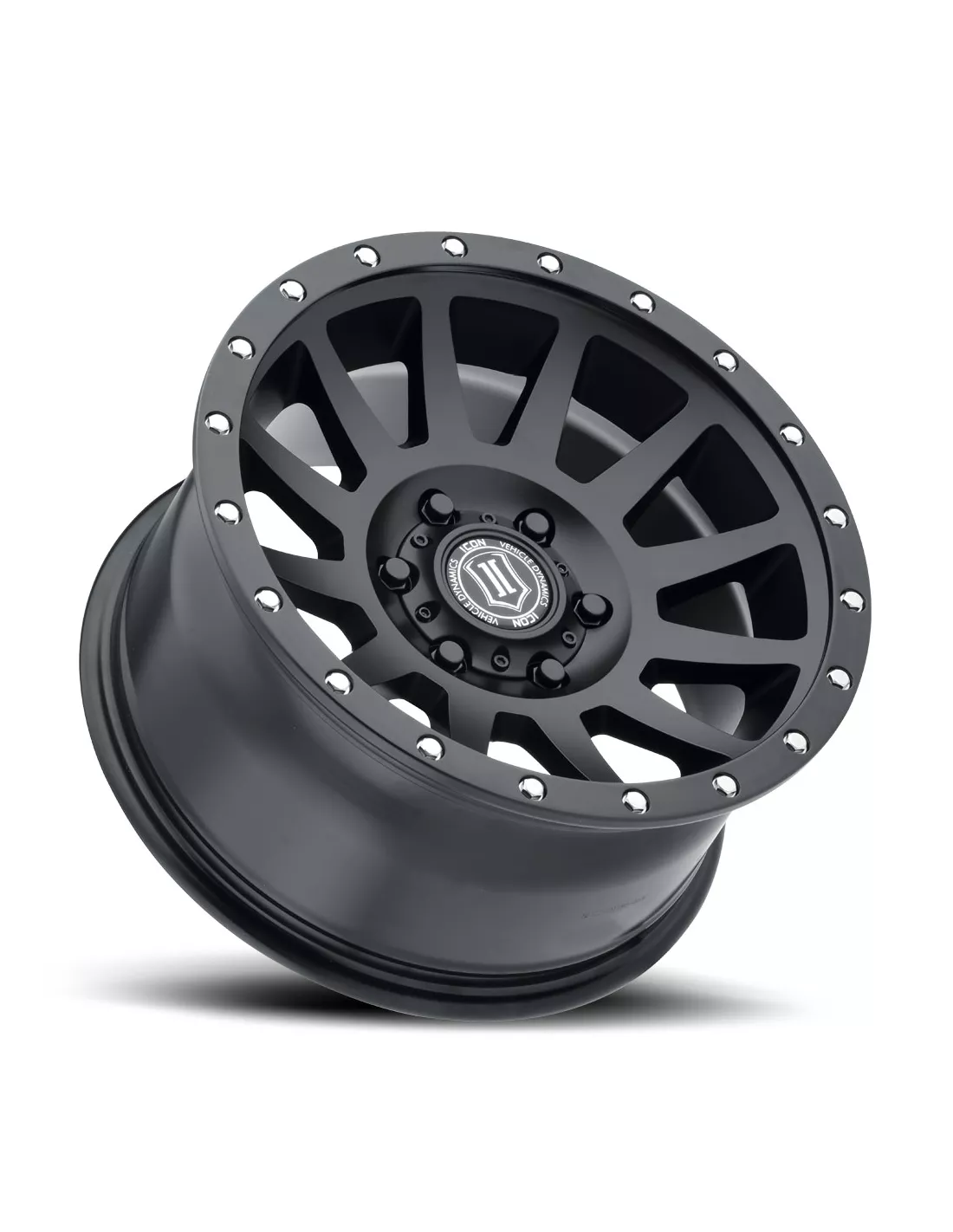 JANTE ICON ALLOYS COMPRESSION SAT BLACK 8.5 X 17 6x139.7 ET2