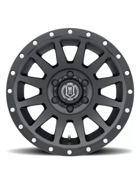 JANTE ICON ALLOYS COMPRESSION SAT BLACK 8.5 X 17 6x139.7 ET2