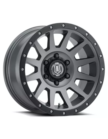 JANTE ICON ALLOYS COMPRESSION TITANIUM 8.5 X 17 5x150 ET25 C
