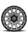 JANTE ICON ALLOYS COMPRESSION TITANIUM 8.5 X 17 5x150 ET25 C