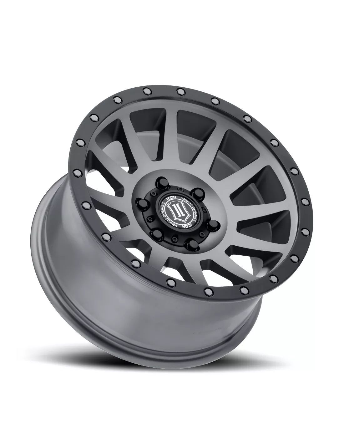 JANTE ICON ALLOYS COMPRESSION TITANIUM 8.5 X 17 5x150 ET25 C