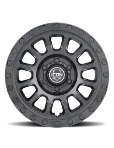 JANTE ICON ALLOYS HULSE DOUBLE BLACK 8.5 X 17 6x139.7 ET25 C 2