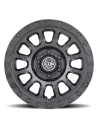JANTE ICON ALLOYS HULSE DOUBLE BLACK 8.5 X 17 6x139.7 ET25 C