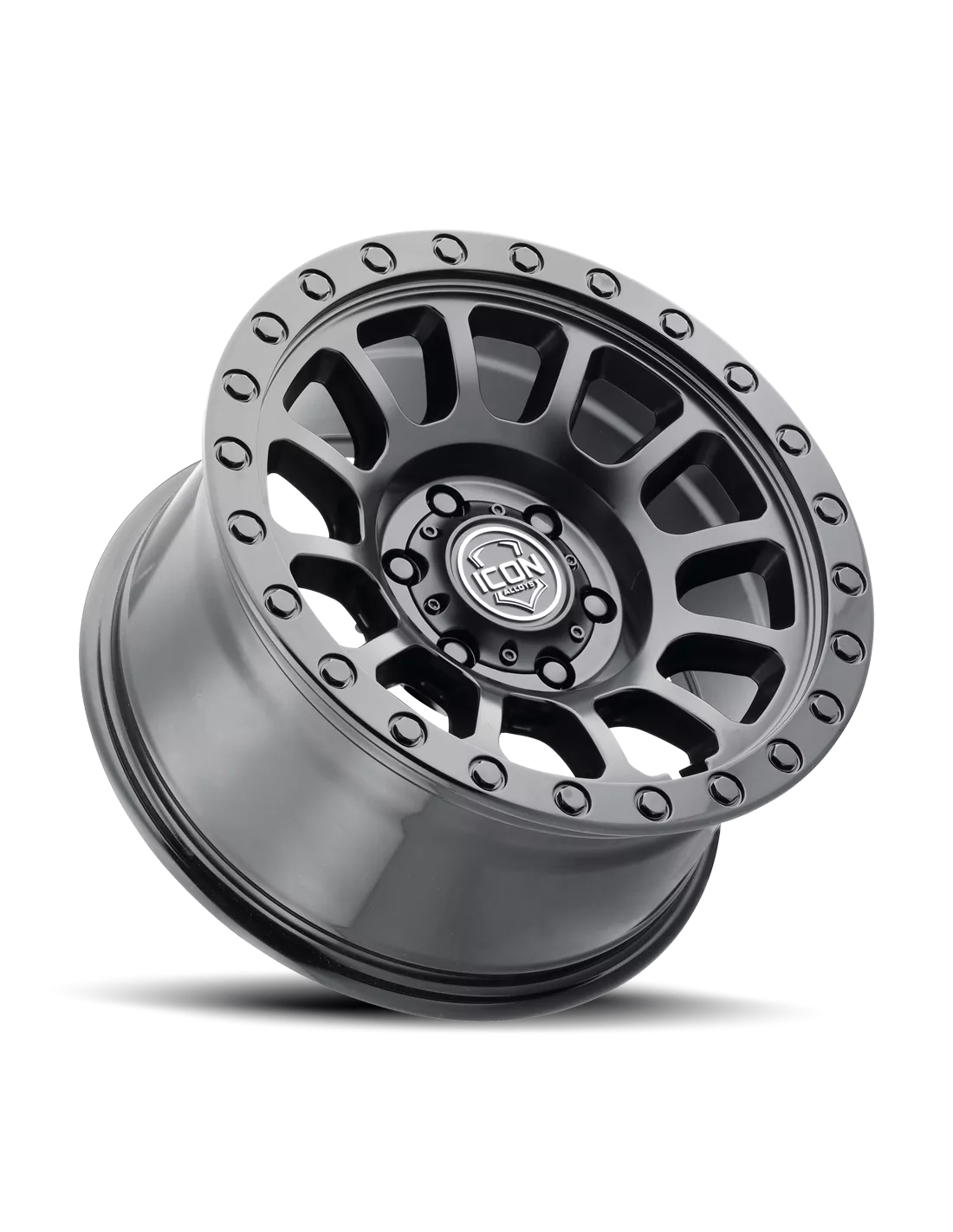 JANTE ICON ALLOYS HULSE DOUBLE BLACK 8.5 X 17 6x139.7 ET25 C
