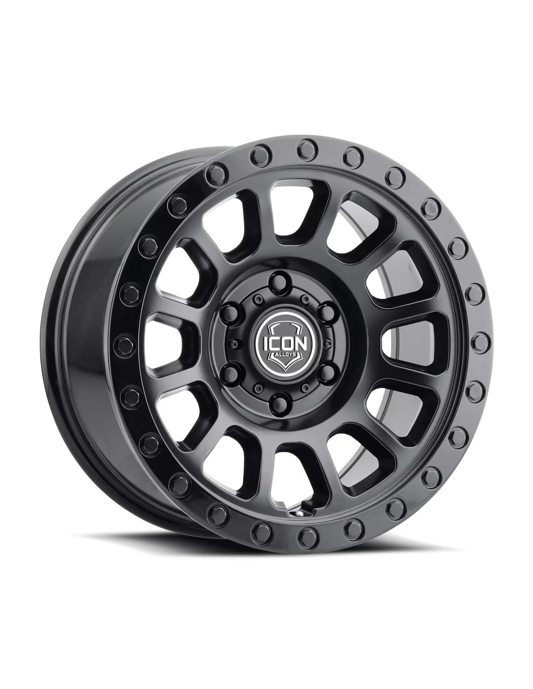 JANTE ICON ALLOYS HULSE DOUBLE BLACK 8.5 X 17 5x127 ET20 CB7