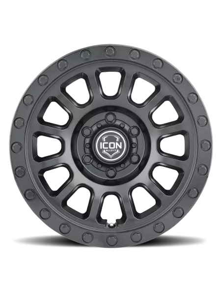 JANTE ICON ALLOYS HULSE DOUBLE BLACK 8.5 X 17 5x127 ET20 CB7
