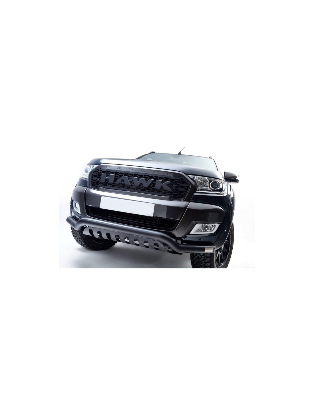 Barre de pare-choc avec plaque de protection Ford Ranger