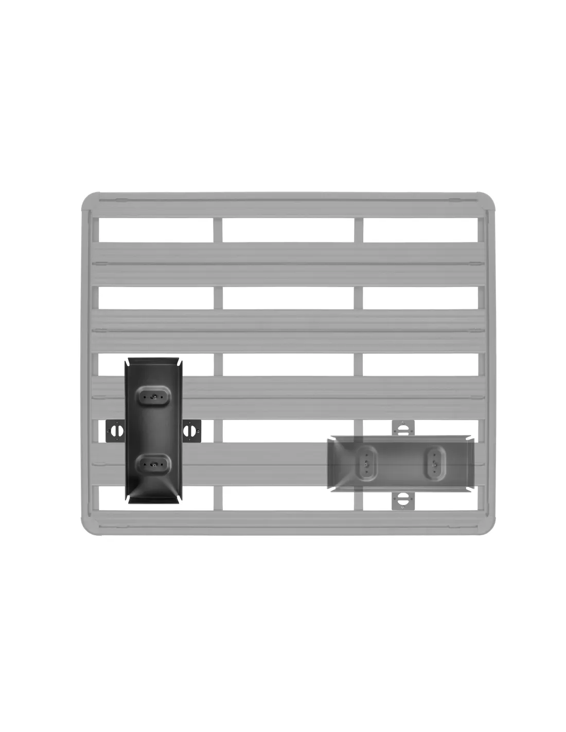 SUPPORT PORTE JERRYCAN POUR GALERIE MODULABLE RIVAL