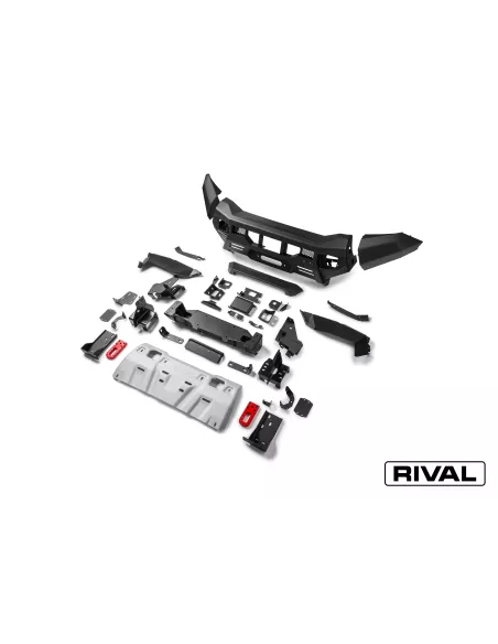 BUMPER FRONT RIVAL VW AMAROK 2023+ (USAGE COMPETITION)