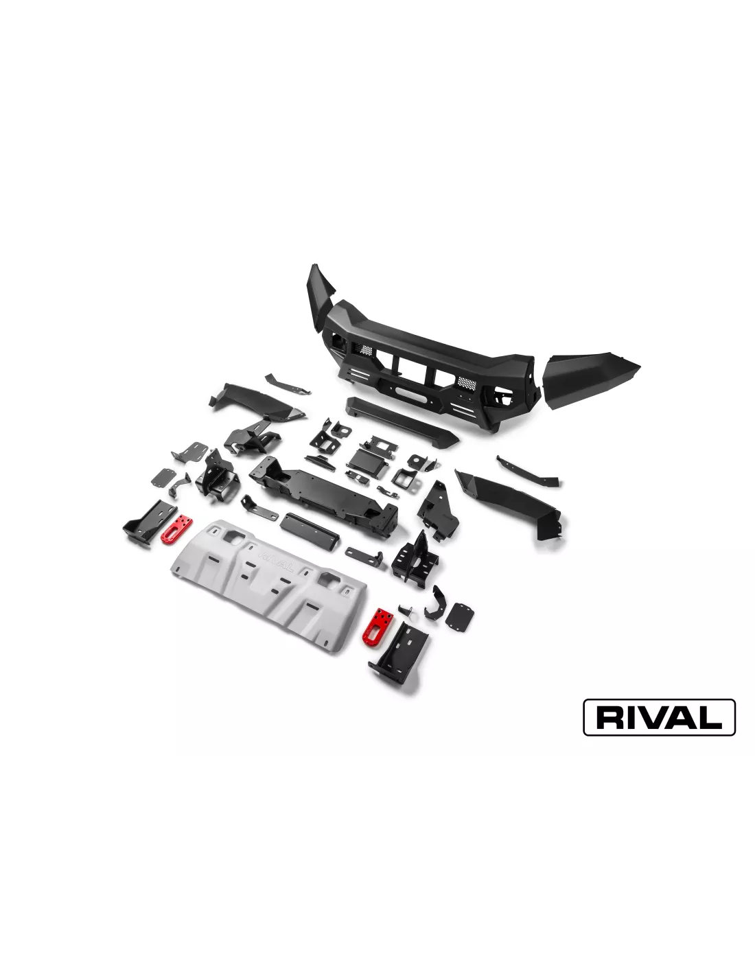 BUMPER FRONT RIVAL VW AMAROK 2023+ (USAGE COMPETITION)