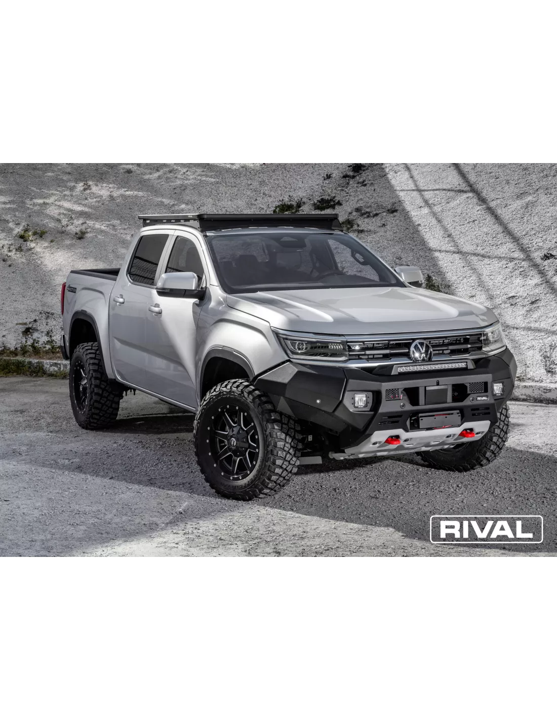 BUMPER FRONT RIVAL VW AMAROK 2023+ (USAGE COMPETITION)