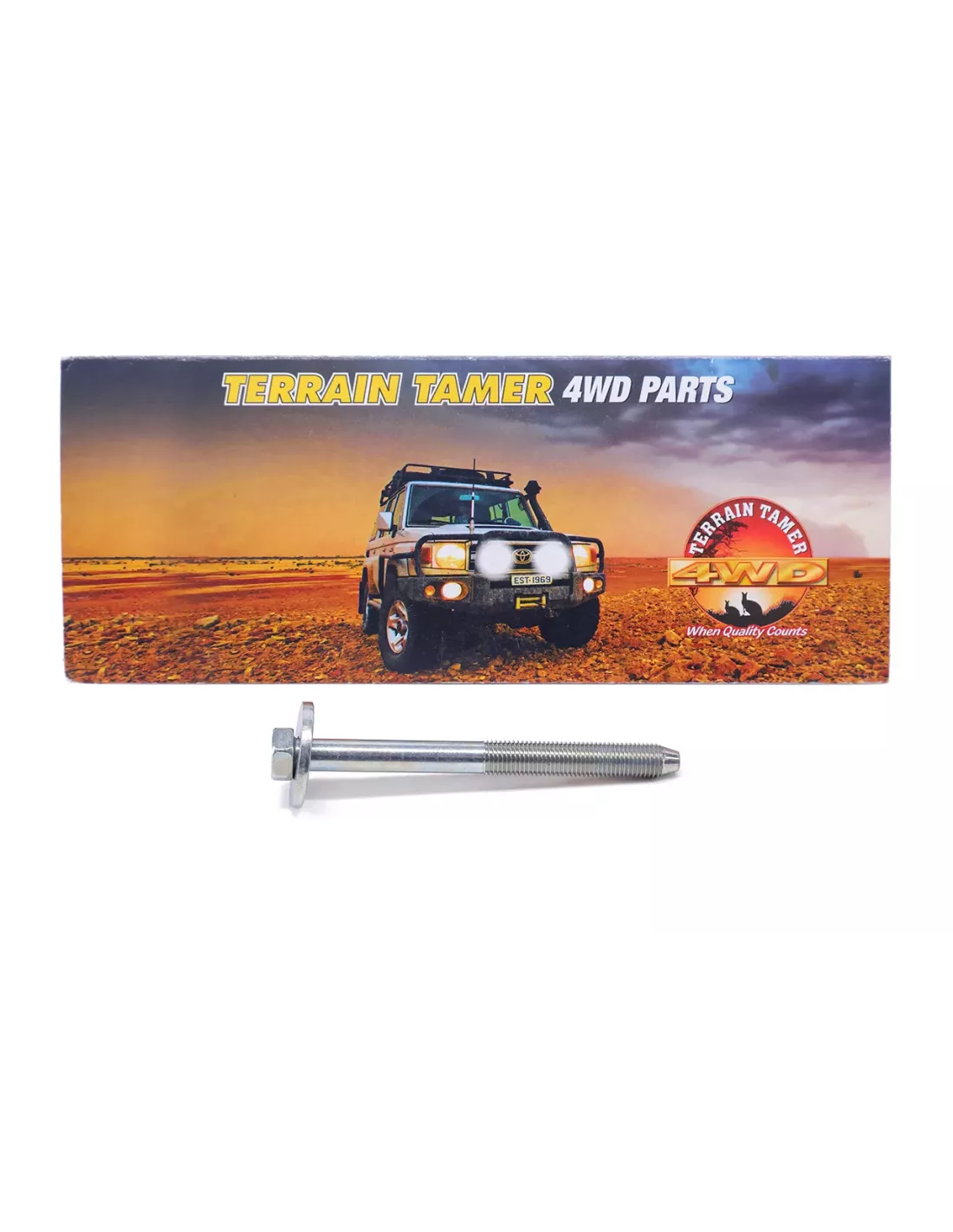 Boulon coussinet de fixation de caisse Terrain Tamer