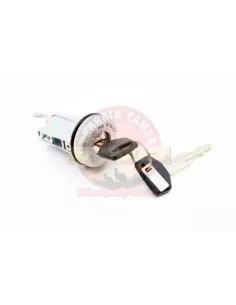 Jeu barillet et clé contacteur compatible serrure volant 690