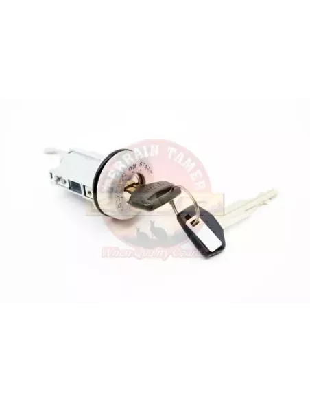 Jeu barillet et clé contacteur compatible serrure volant 690