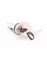 Jeu barillet et clé contacteur compatible serrure volant 690