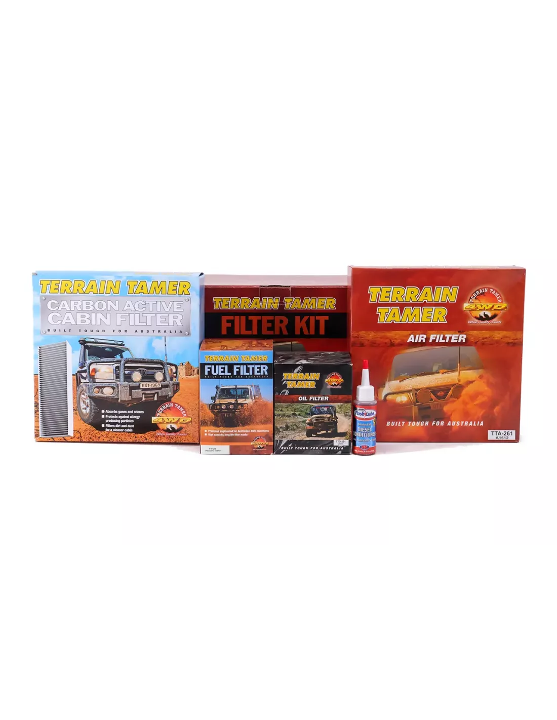 Kit de filtres Terrain Tamer Mitsubishi Challenger PB 4D56T