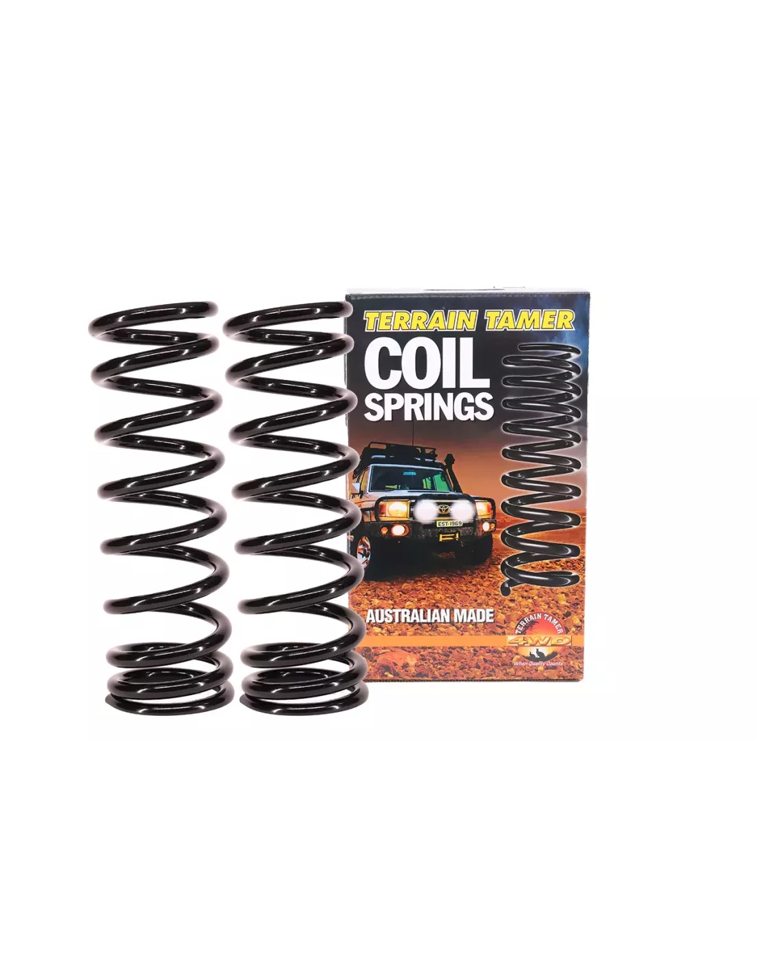 Ressorts arrière relevés 30MM Nissan Patrol Y62 Terrain Tame