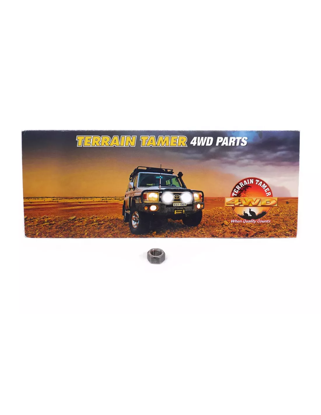 Écrou boulon central lame arrière Terrain Tamer 48284-37130