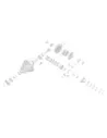 Boulon support roulement différentiel Terrain Tamer 41114-60