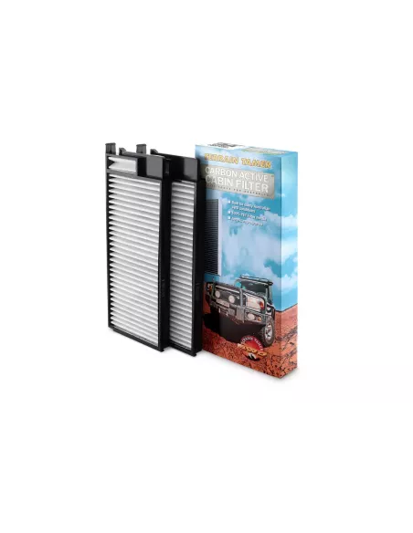 Filtre habitacle Carbon Active par kit de 2 Terrain Tamer
