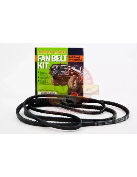 Kit courroies ventilateur, DA et climatisation Terrain Tamer