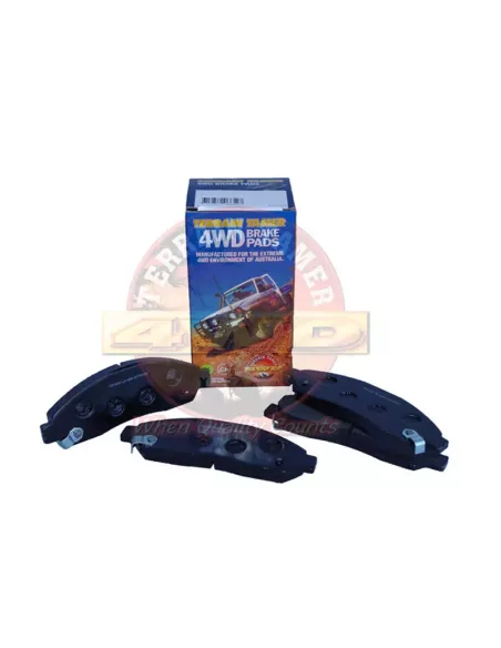 Plaquettes frein avant Terrain Tamer 168x54 mm roues 14"