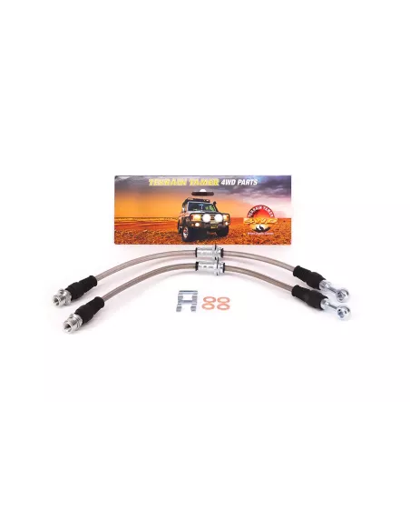 Kit durites frein tressées avant Big Brake Kit TTBBK04