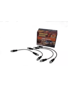 Kit durites de frein tressées suspension surélevée Terrain T
