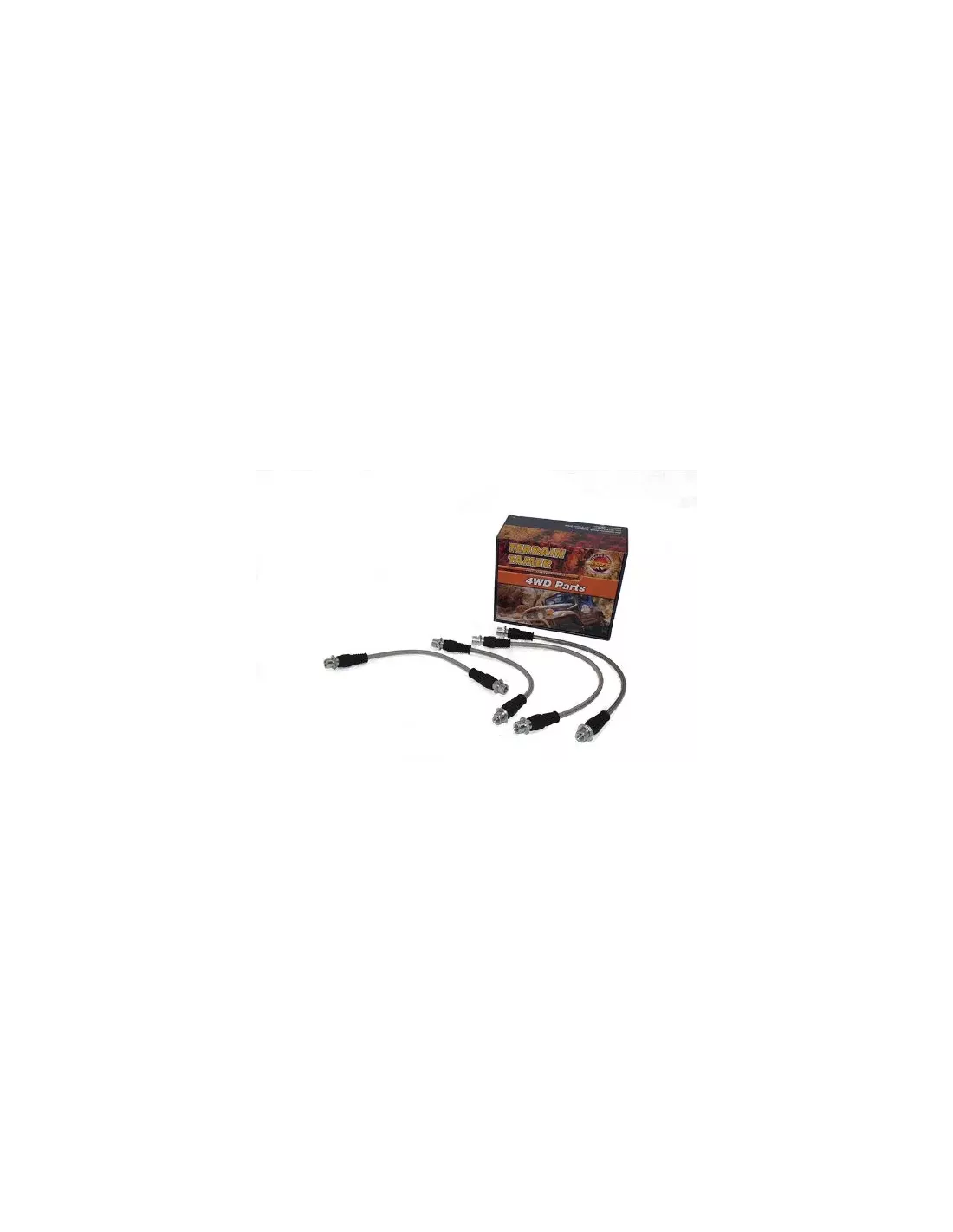 Kit durites de frein tressées suspension surélevée Terrain T