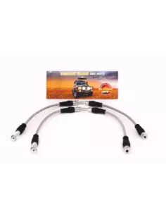 Durites frein tressées avant Big Brake Kit TTBBK01 2