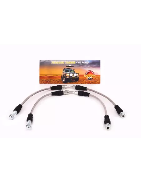 Durites frein tressées avant Big Brake Kit TTBBK01