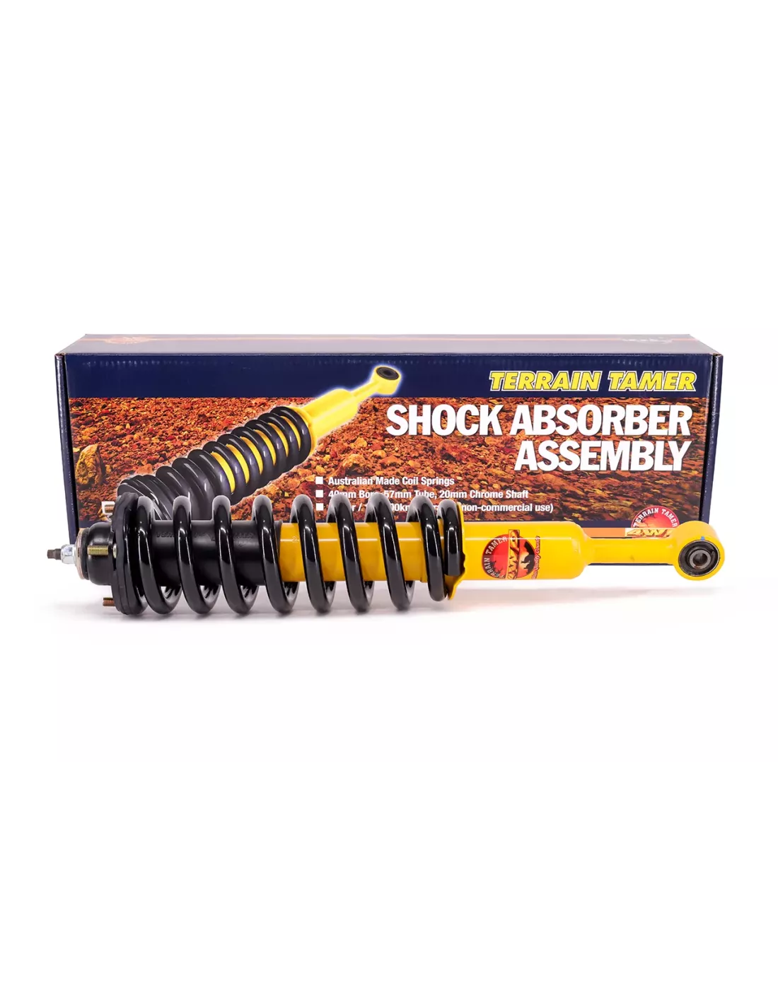 Amortisseur combiné ressort surélevé 40mm 50-100kg Terrain T